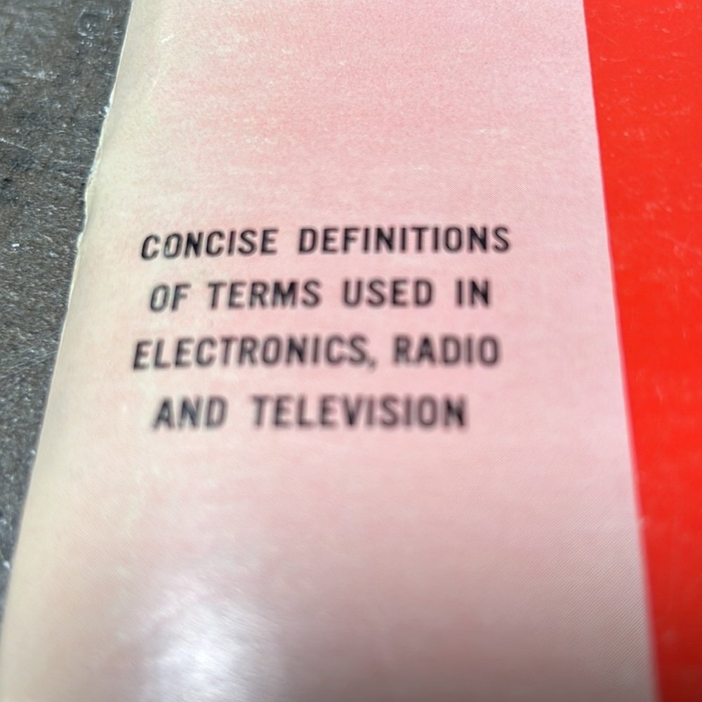 Vintage 1970 Dictionary of Electronic Terms Paperback Book - Picture 3 of 7
